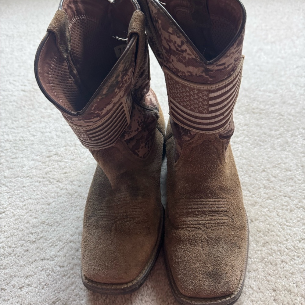 Ariat Tan Mesh Lined Boots